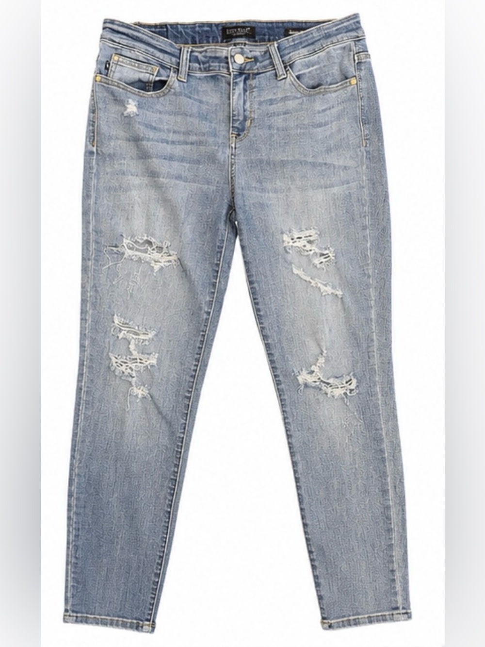 Judy Blue Distressed Skinny Jeans Size 13/31